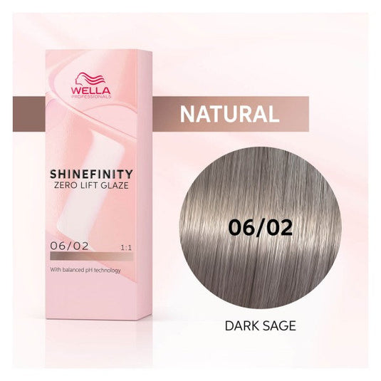 Wella Shinefinity 06/02 Dark Sage 60ml