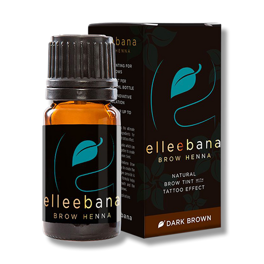 Elleebana Brow Henna Dark Brown - Beautopia Hair & Beauty