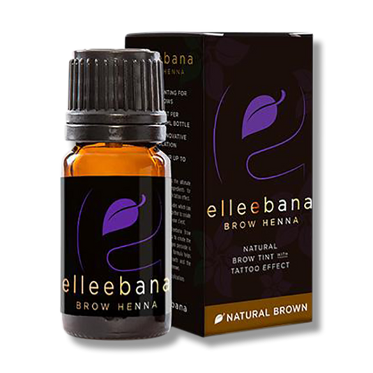 Elleebana Brow Henna Natural Brown - Beautopia Hair & Beauty