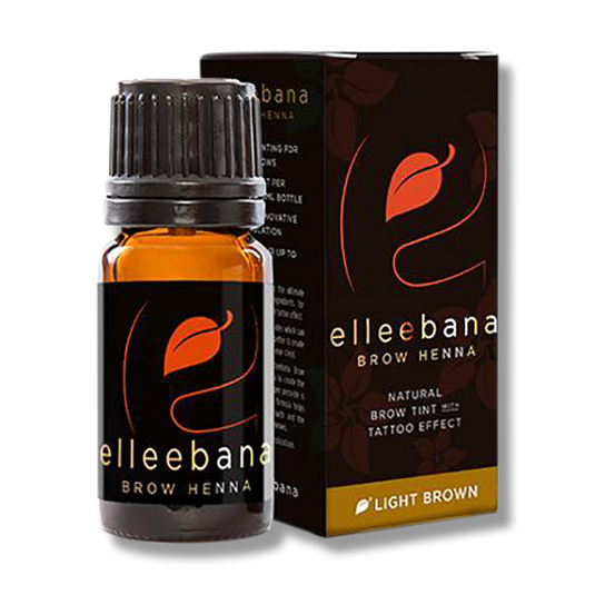 Elleebana Brow Henna Light Brown - Beautopia Hair & Beauty