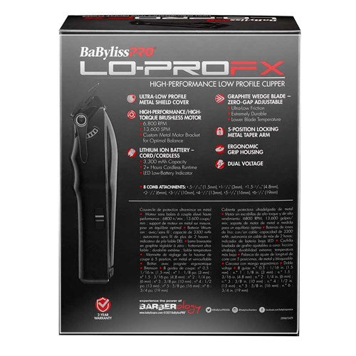 Load image into Gallery viewer, Babyliss Pro Lo PROFX High Performance Low Profile Clipper
