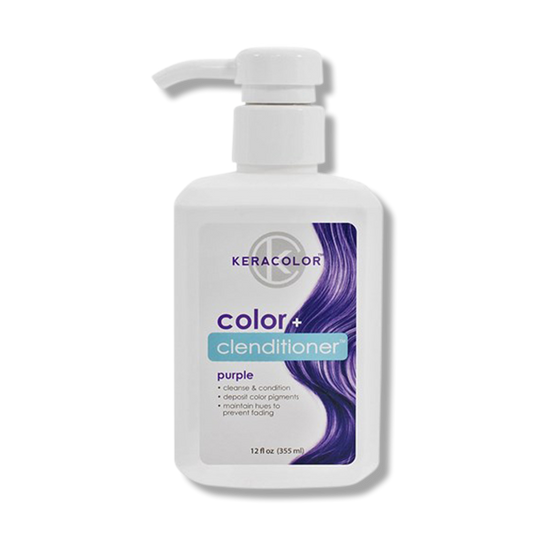 Keracolor Color Clenditioner Colour Purple 355ml - Beautopia Hair & Beauty