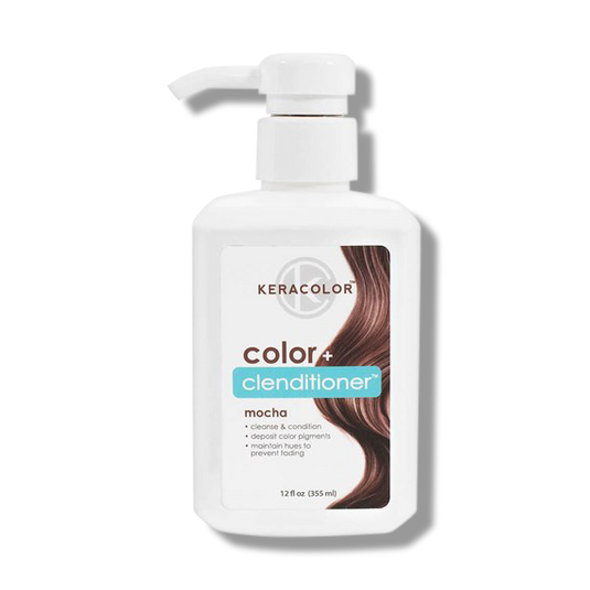 Keracolor Color Clenditioner Colour Mocha 355ml - Beautopia Hair & Beauty