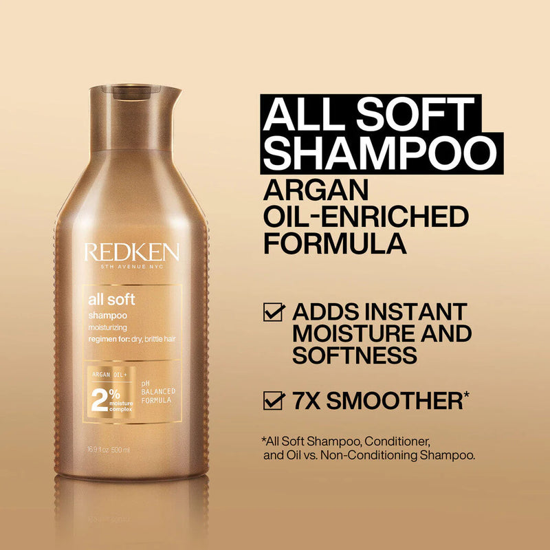 Load image into Gallery viewer, Redken All Soft Shampoo 300ml