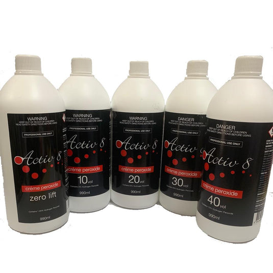 Activ8 Creme Peroxide 20 vol (6%) 990ml - Beautopia Hair & Beauty
