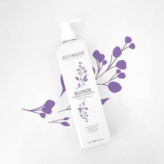 Affinage Blonde Toning Shampoo 375ml