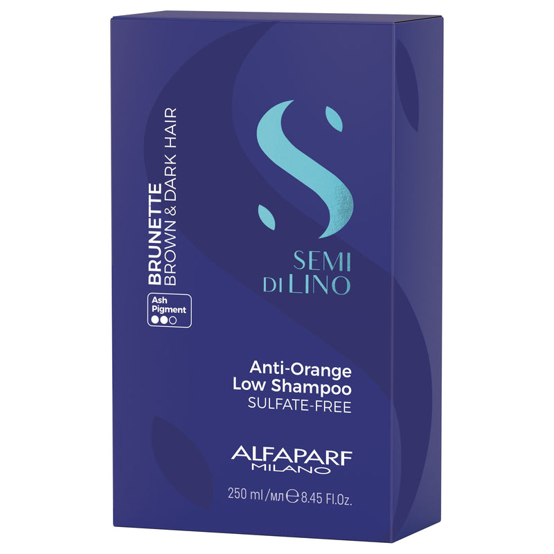 Load image into Gallery viewer, Alfaparf Milano Semi Di Lino Anti-Orange Low Shampoo 250ml - Salon Style
