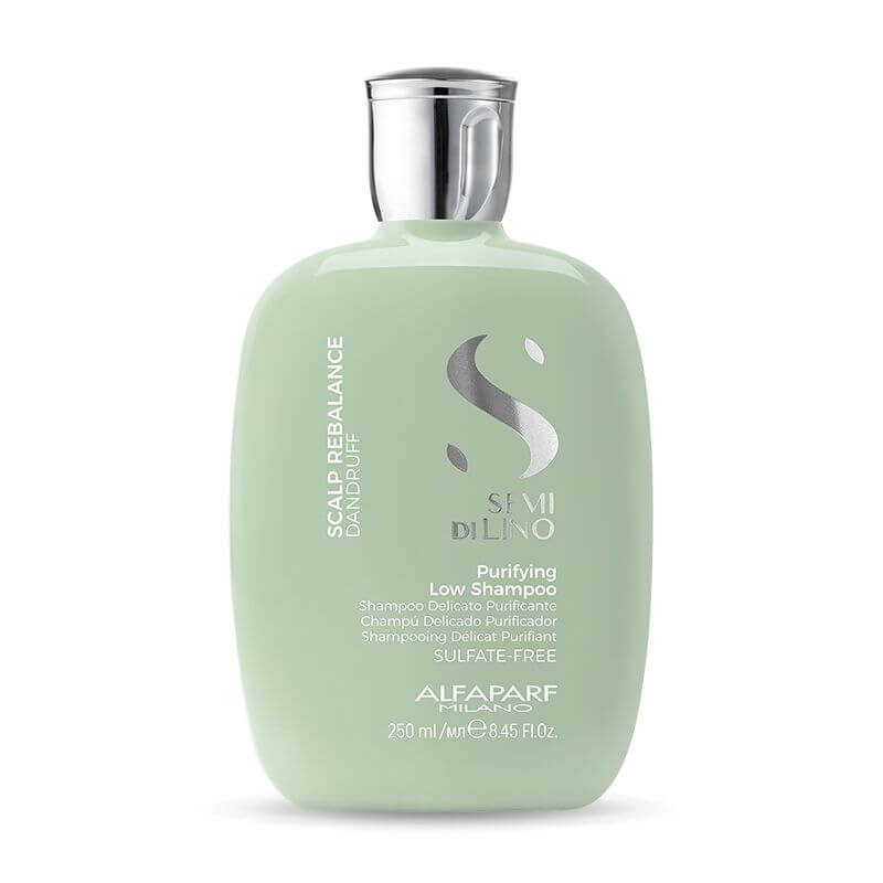 Load image into Gallery viewer, Alfaparf Milano Semi Di Lino Rebalance Purifying Low Shampoo 250ml - Salon Style
