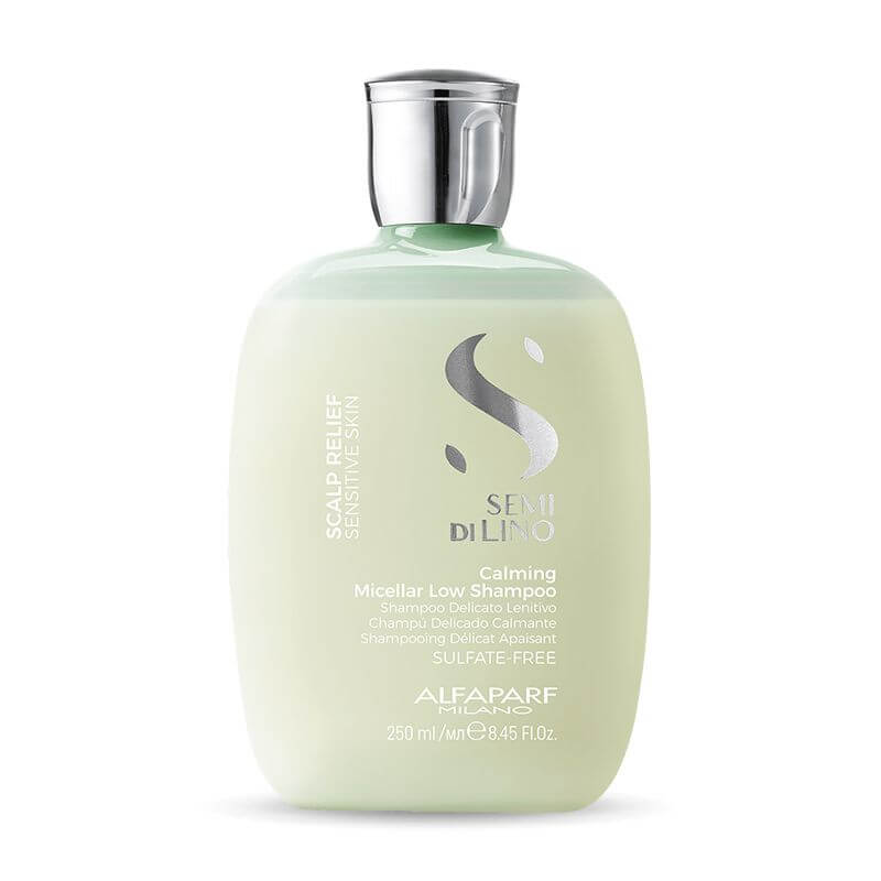 Load image into Gallery viewer, Alfaparf Milano Semi Di Lino Scalp Relief Calming Micellar Low Shampoo 250ml - Salon Style
