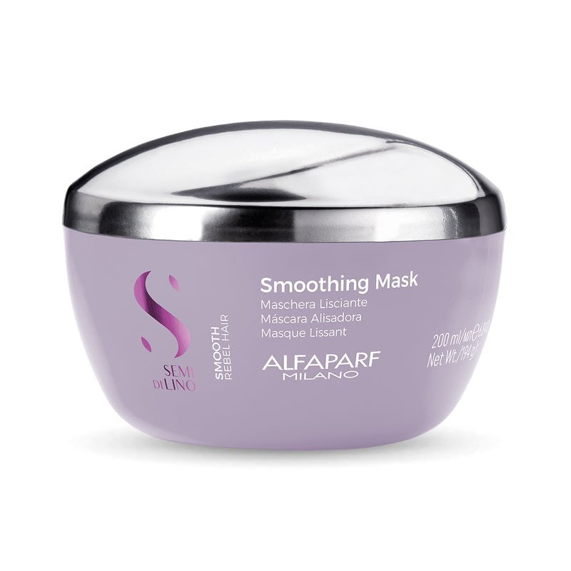 Load image into Gallery viewer, Alfaparf Milano Semi Di Lino Smooth Smoothing Mask 200ml - Salon Style
