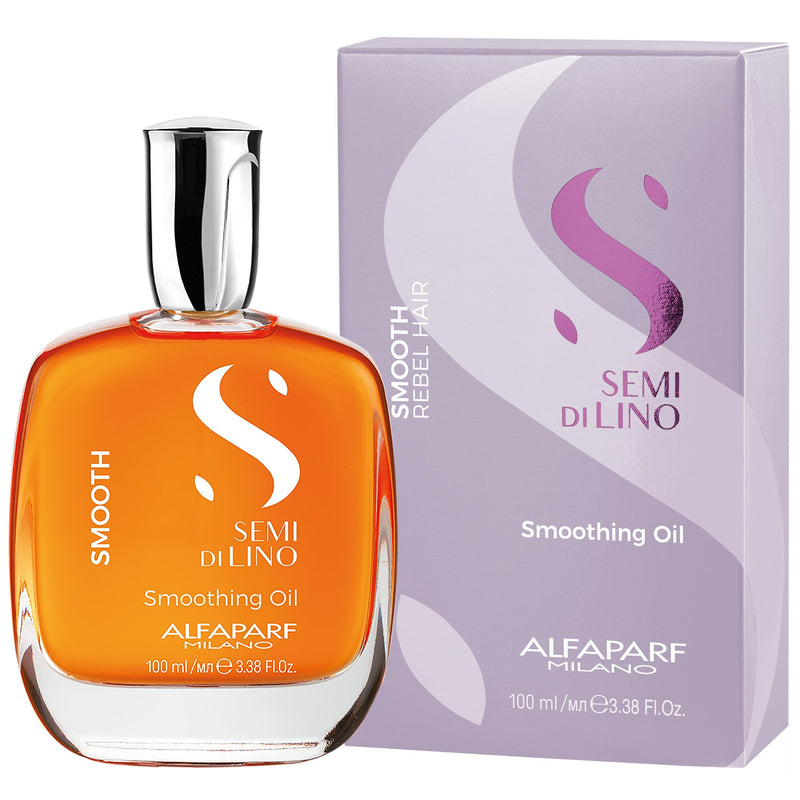 Load image into Gallery viewer, Alfaparf Milano Semi Di Lino Smooth Smoothing Oil 100ml - Salon Style

