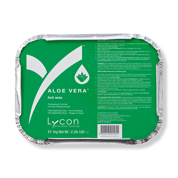 LYCON Hot Wax XXX Aloe Vera - 1kg-Lycon-Beautopia Hair & Beauty