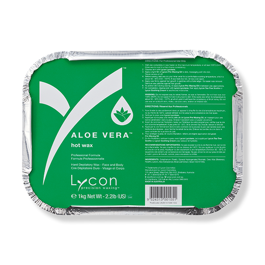 LYCON Hot Wax XXX Aloe Vera - 1kg-Lycon-Beautopia Hair & Beauty