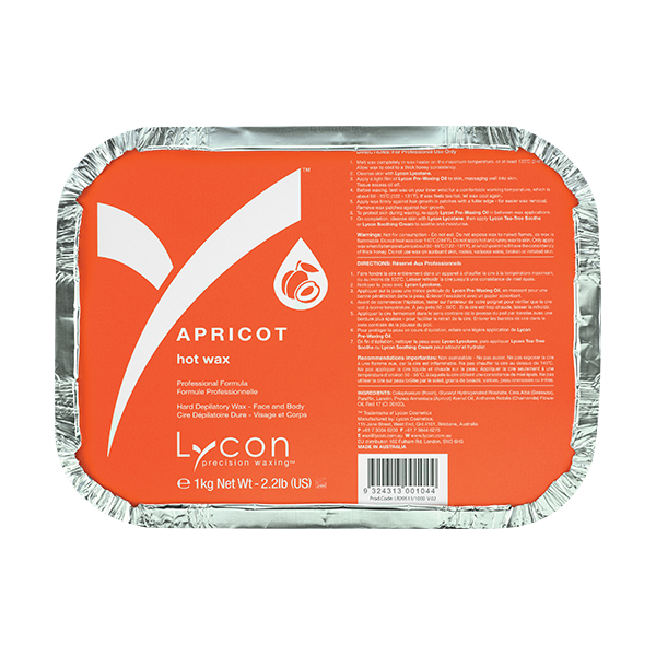LYCON Hot Wax XXX Apricot - 1kg-Lycon-Beautopia Hair & Beauty