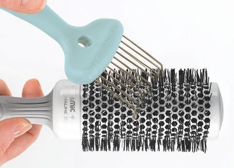 Load image into Gallery viewer, Olivia Garden Brush Cleaner Blue - Beautopia Hair &amp; Beauty
