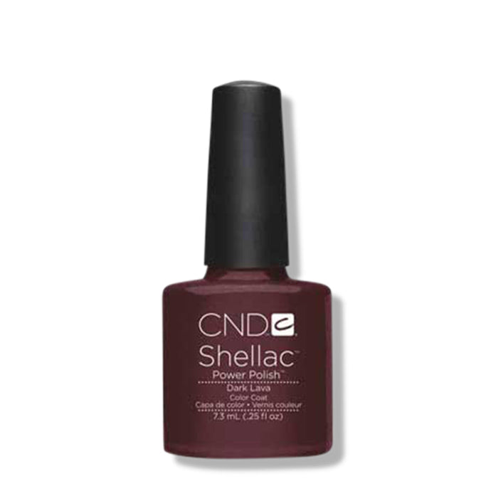 CND Shellac Gel Polish 7.3ml - Dark Lava - Beautopia Hair & Beauty