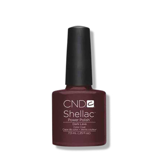 CND Shellac Gel Polish 7.3ml - Dark Lava - Beautopia Hair & Beauty