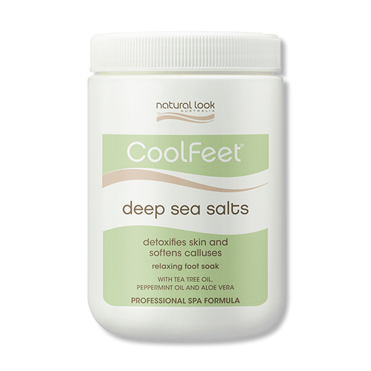 Natural Look Cool Feet Deep Sea Salts 1.2kg - Beautopia Hair & Beauty