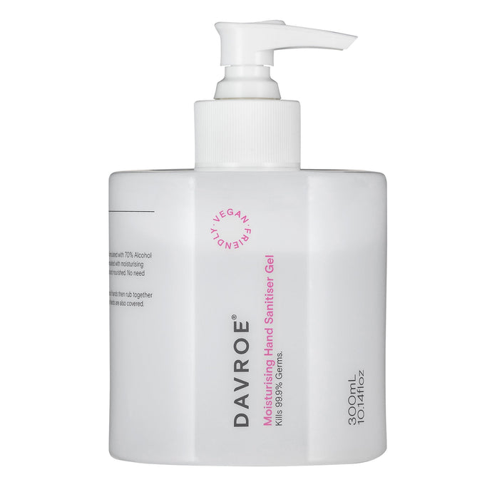 Davroe Moisturising Hand Sanitiser Gel 300ml - Beautopia Hair & Beauty
