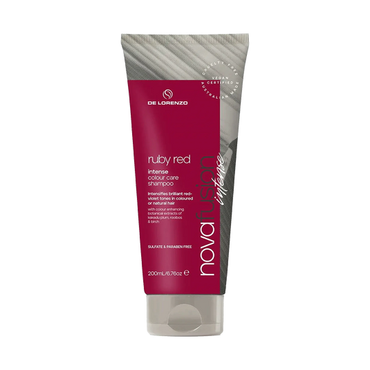 De Lorenzo Novafusion Colour Care Shampoo Intense Ruby Red 200ml