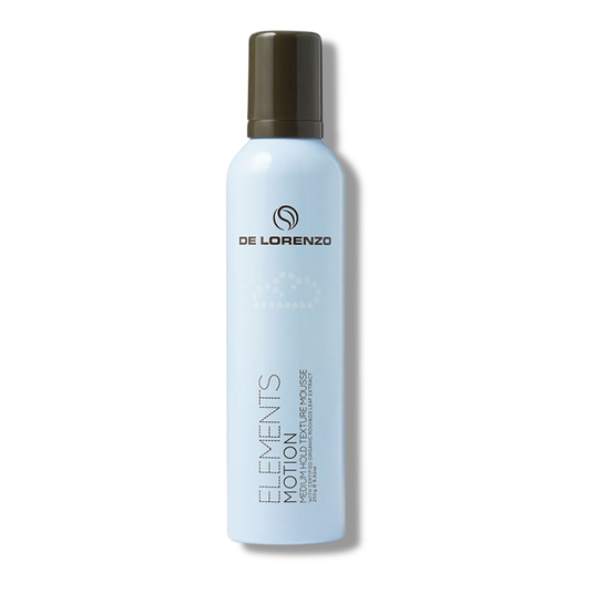 De Lorenzo Elements Motion Medium Hold Texture Styling Mousse - 250g-De Lorenzo-Beautopia Hair & Beauty