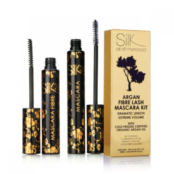 Load image into Gallery viewer, Silk Oil of Morocco Argan Fibre Lash Mascara Kit - Beautopia Hair &amp; Beauty
