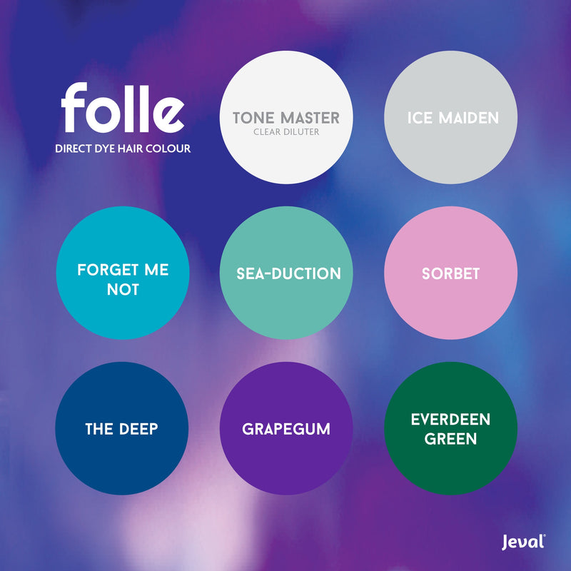 Load image into Gallery viewer, Jeval folle Grapegum Hair Colour 170ml - Beautopia Hair &amp; Beauty
