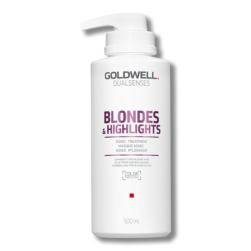 Load image into Gallery viewer, Goldwell Dual Senses Blondes &amp; Highlights 60sec Treatment 500ml - Beautopia Hair &amp; Beauty
