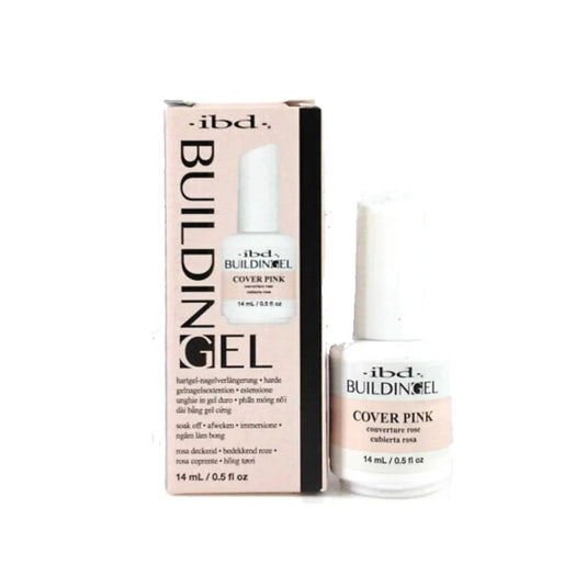 IBD Building Gel Hard Nail Extension Cover Pink 14g