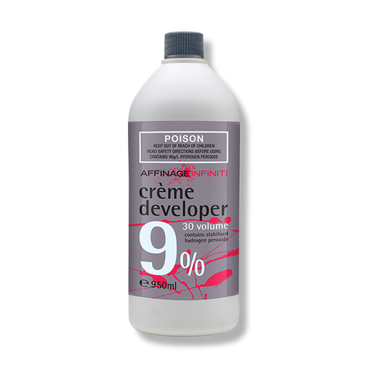 Affinage Infiniti Creme Developer 30 vol (9%) 950ml - Beautopia Hair & Beauty