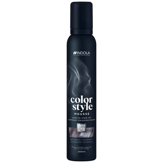 Indola Colour Style Mousse Anthracite 200ml