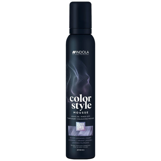 Indola Colour Style Mousse Silver Lavender 200ml
