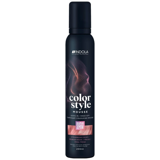 Indola Colour Style Mousse Strawberry Rose 200ml