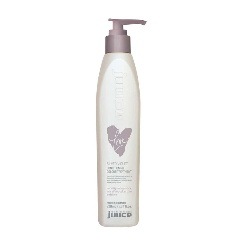 Load image into Gallery viewer, Juuce Silver Violet Conditioner 220ml - Beautopia Hair &amp; Beauty
