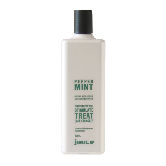 Juuce Peppermint Shampoo 375ml - Beautopia Hair & Beauty