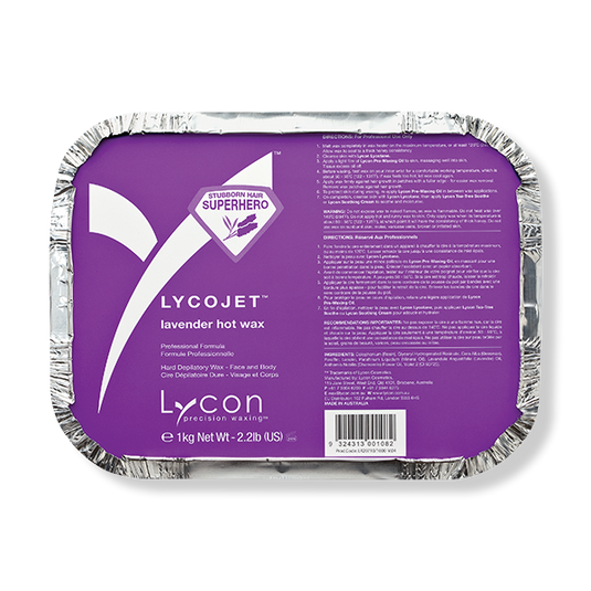 LYCON Lycojet Hot Wax Lavender - 1kg-Lycon-Beautopia Hair & Beauty