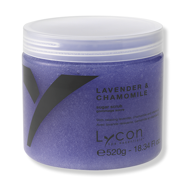 LYCON Sugar Scrub Lavender & Chamomile 520g - Beautopia Hair & Beauty
