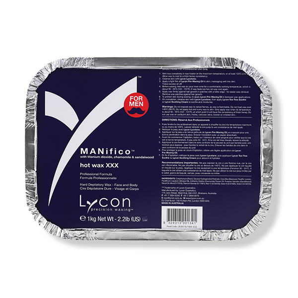 LYCON Hot Wax XXX MANifico - 1kg-Lycon-Beautopia Hair & Beauty