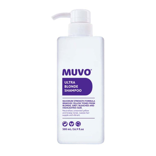 MUVO Ultra Blonde Shampoo 500ml - Beautopia Hair & Beauty