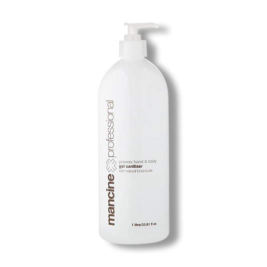 Mancine Pre Wax Hand & Body Gel Sanitiser - 1L-Mancine Professional-Beautopia Hair & Beauty