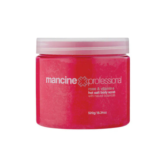 Mancine Rose & Vitamin E Hot Salt Scrub 520g