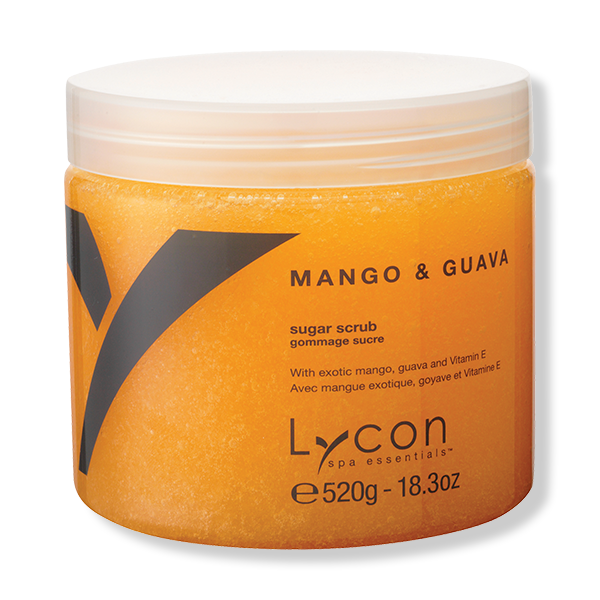 LYCON Sugar Scrub Mango & Guava 520g - Beautopia Hair & Beauty