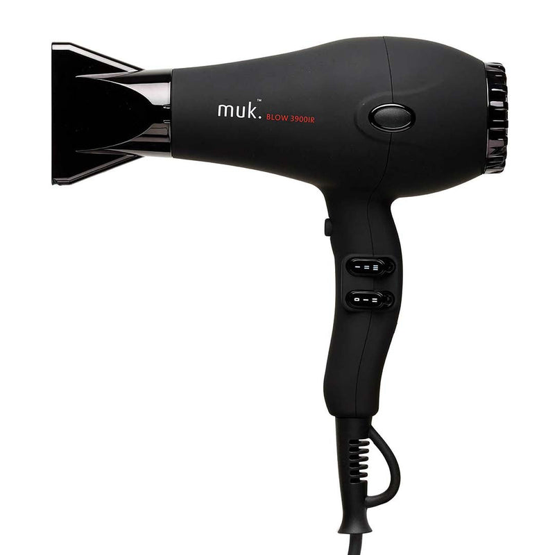 Load image into Gallery viewer, Muk Blow 3900IR Hair Dryer Black Edition
