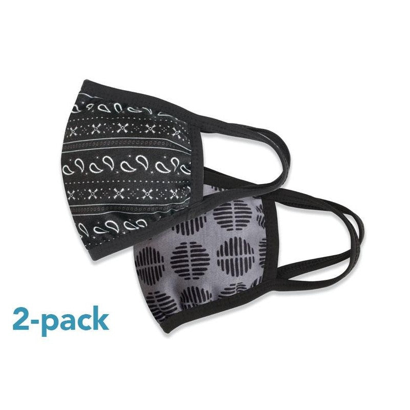 Load image into Gallery viewer, Olivia Garden Reusable Printed Face Mask 2 Pack - Beautopia Hair &amp; Beauty
