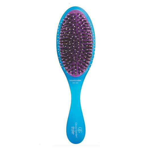 Olivia Garden Smooth & Shine Styler Blue - Beautopia Hair & Beauty