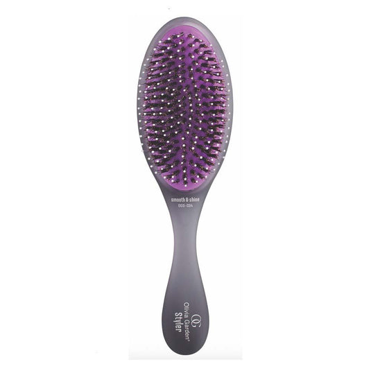 Olivia Garden Smooth & Shine Styler Black - Beautopia Hair & Beauty