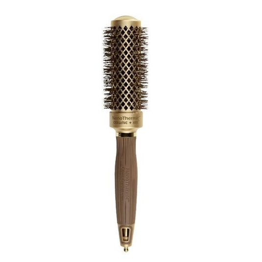 Olivia Garden NanoThermic Ceramic & Ion Round Thermal Collection 34mm - Beautopia Hair & Beauty