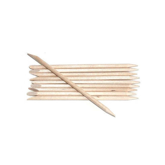 Beautopia Orange Wood Sticks 6 inch - 10pk