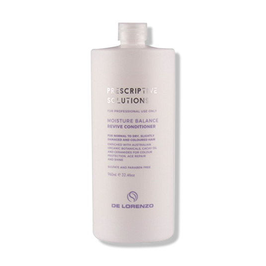 De Lorenzo Prescriptive Moisture Balance Revive Conditioner 960ml - Beautopia Hair & Beauty