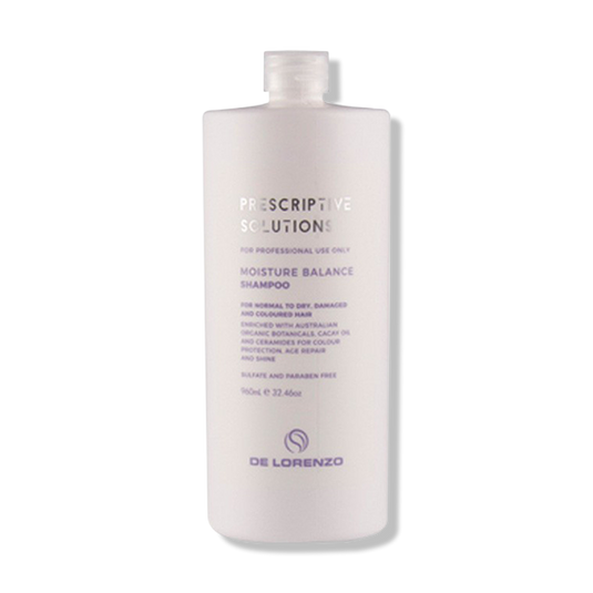 De Lorenzo Prescriptive Moisture Balance Shampoo 960ml - Beautopia Hair & Beauty